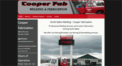Desktop Screenshot of cooperfab.com